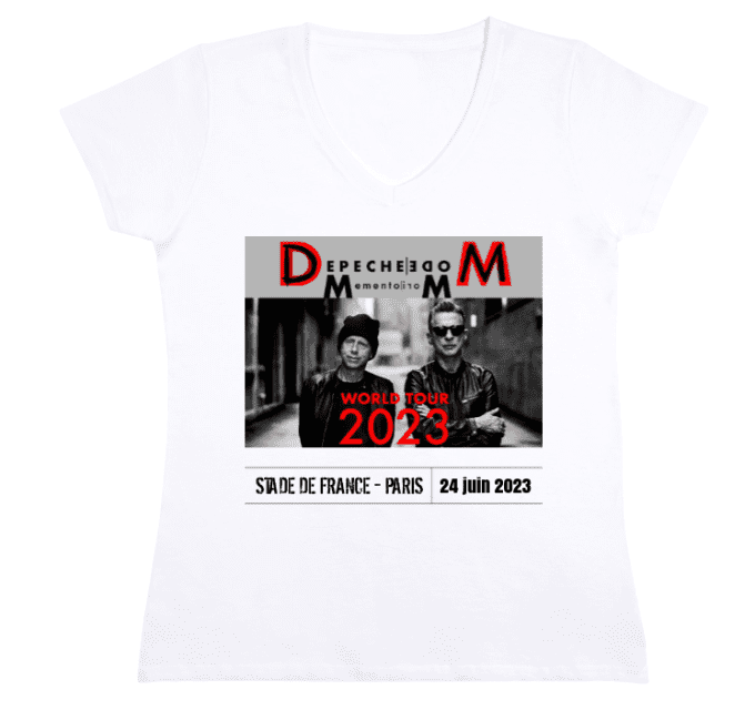 T-shirt Depeche Mode: Memento Mori Tour FRANCE [Femme]