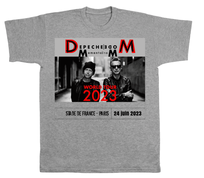 T-shirt Depeche Mode: Memento Mori Tour PARIS