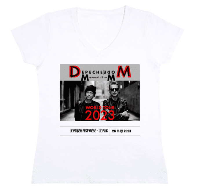 T-shirt Depeche Mode: Memento Mori Tour LEIPZIG-GERMANY [Femme] 