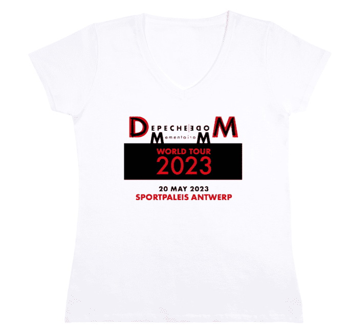 T-shirt Memento Mori Tour Antwerp - Femme [Verso]