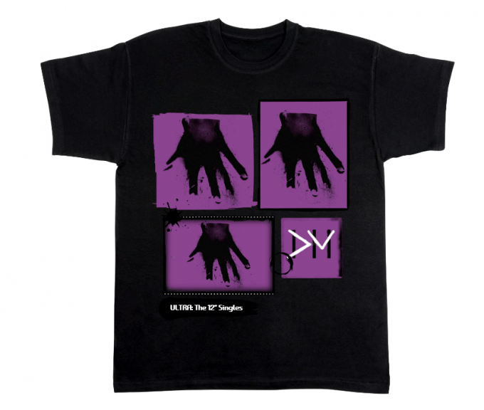 T-shirt: Depeche Mode: ULTRA: The 12' Singles (noir-homme)