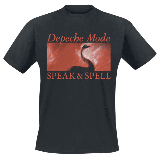 T-shirt Depeche Mode: Speak and Spell