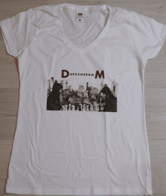 T-shirt Depeche Mode: Ghosts Again [Femme]