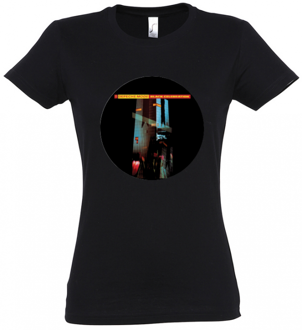 T-shirt Depeche Mode: Black Celebration [The circle edition]  > Femme