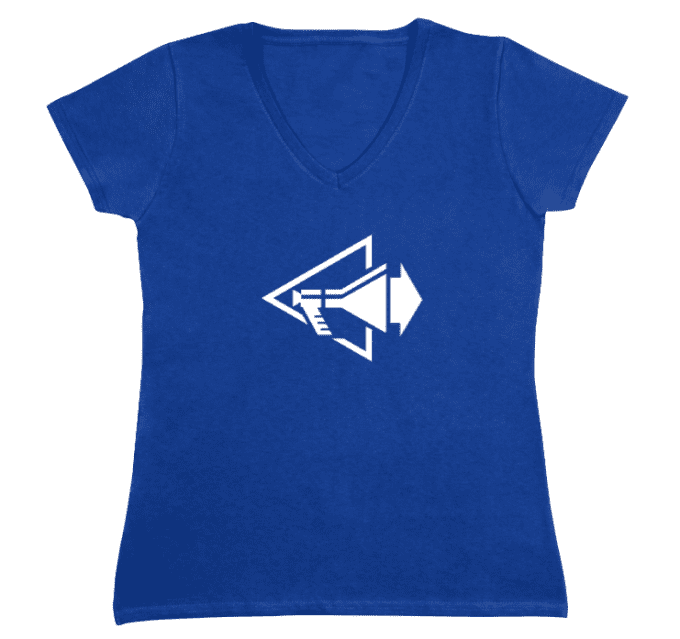 T-shirt: Depeche Mode: Speaker [Femme] Blue