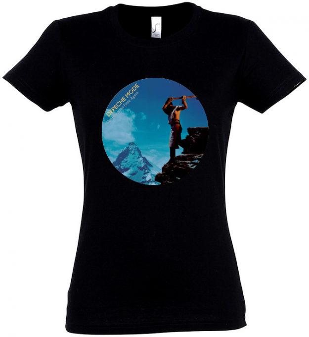 T-shirt Depeche Mode: Construction time again [The circle edition] Femme