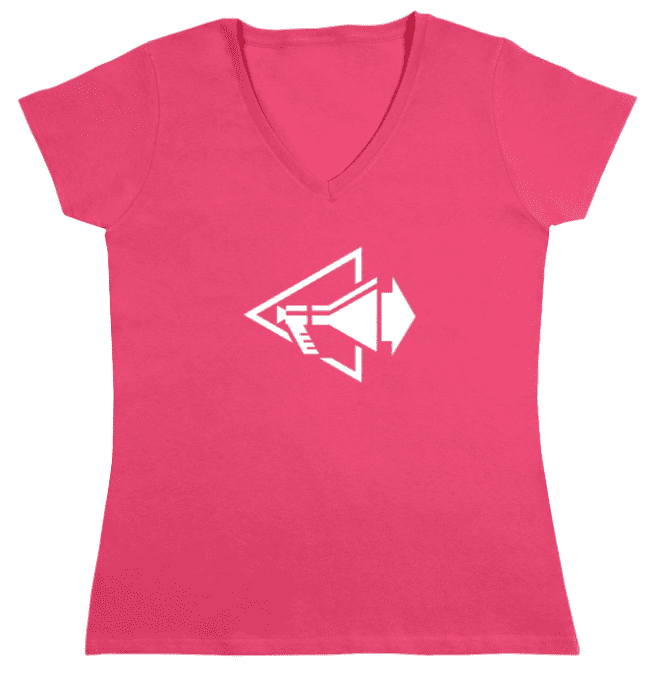 T-shirt: Depeche Mode: Speaker [Femme] Fuschia