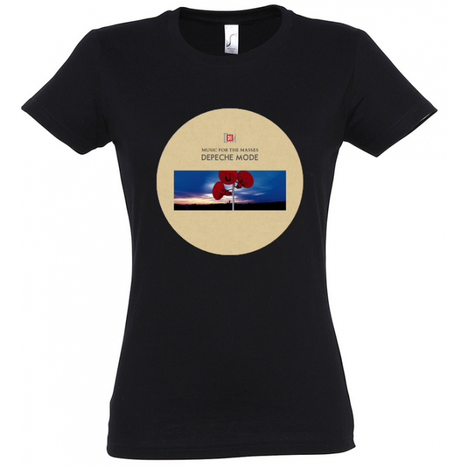 T-shirt Depeche Mode: Music for the masses > femme