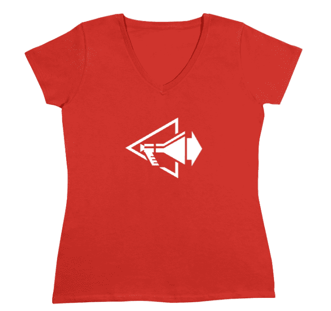 T-shirt: Depeche Mode: Speaker [Femme] Red