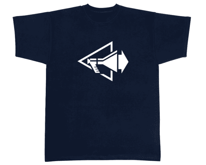 T-shirt: Depeche Mode: Speaker [Homme] Bleu marine
