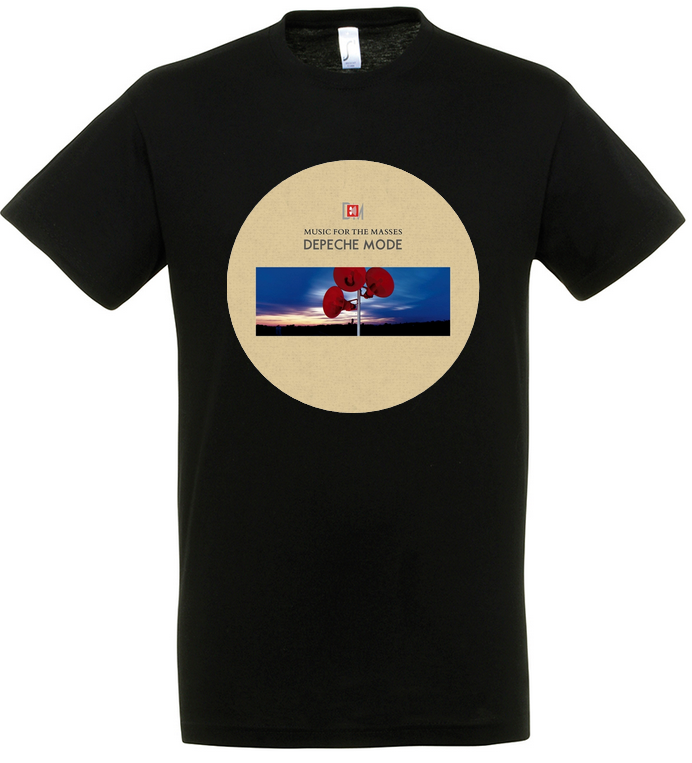 T-shirt Depeche Mode: Music for the masses [The circle edition]