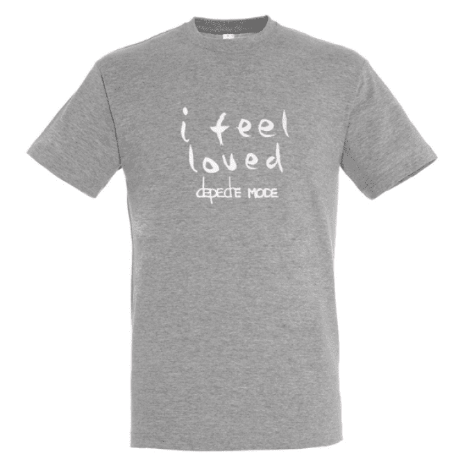 T-shirt Depeche Mode: I Feel Loved (Homme) - Gris