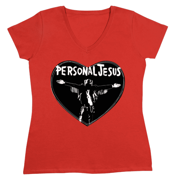 T-shirt: Depeche Mode: Personal Jesus [Femme]