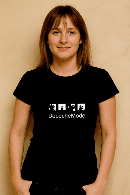 T-shirt Depeche Mode: World In My Eyes (femme)